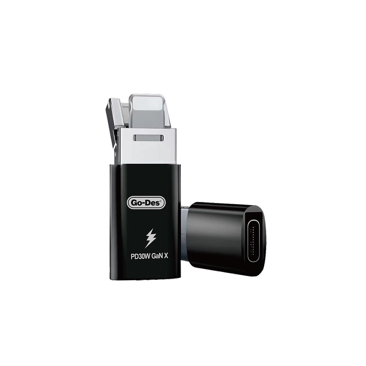 GO DES GD-CT029 PD30W GaN Teknolojili Type-C to Lightning USB-A OTG