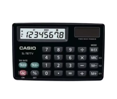 CASIO SL-787TV-BK Cep Tipi Hesap Makinesi