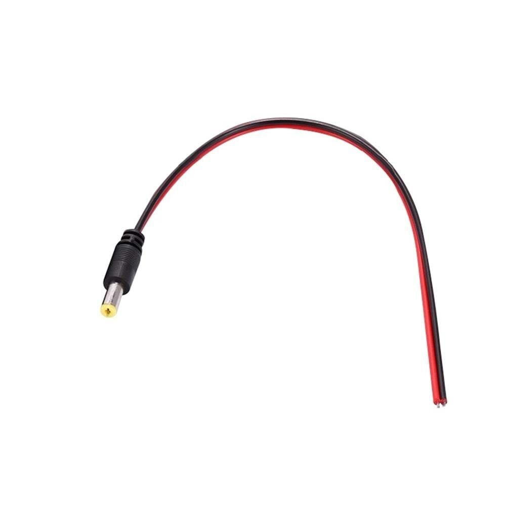 281 TK 34 Fiş Kablolu Tek Uçlu Kamera için 20cm DC Power Jack