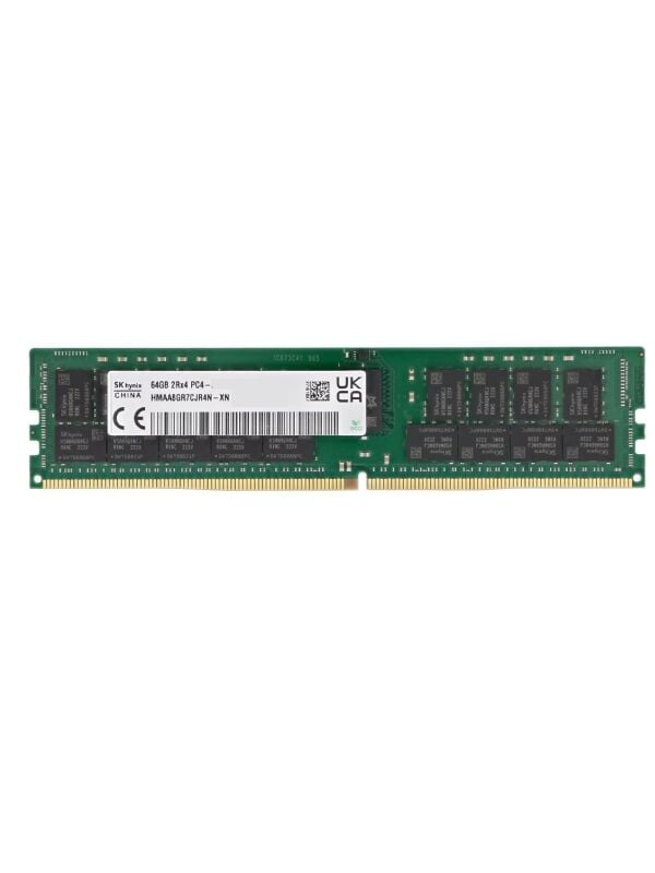 SK HYNİX 64GB DDR4 3200MHz 2Rx4 PC4-3200A CL22 ECC RDIMM Server Sunucu Ram HMAA8GR7CJR4N-XN