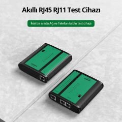 UGREEN 10950 NW167 RJ45 RJ11 Uyumlu CAT6/CAT7 Network Ethernet Test Cihazı