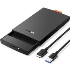 UGREEN 60353 CM237 2.5¨ USB 3.0 to SATA Hard Disk Kutusu 5GB/s Veri Aktarımı Darbe Önleyici Tasarım
