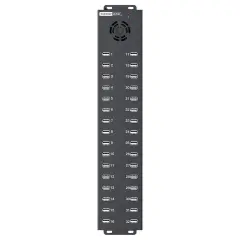 SİPOLAR A-832 240W 32 Port Fanlı LED USB 2.0 Hub Çoklayıcı Metal