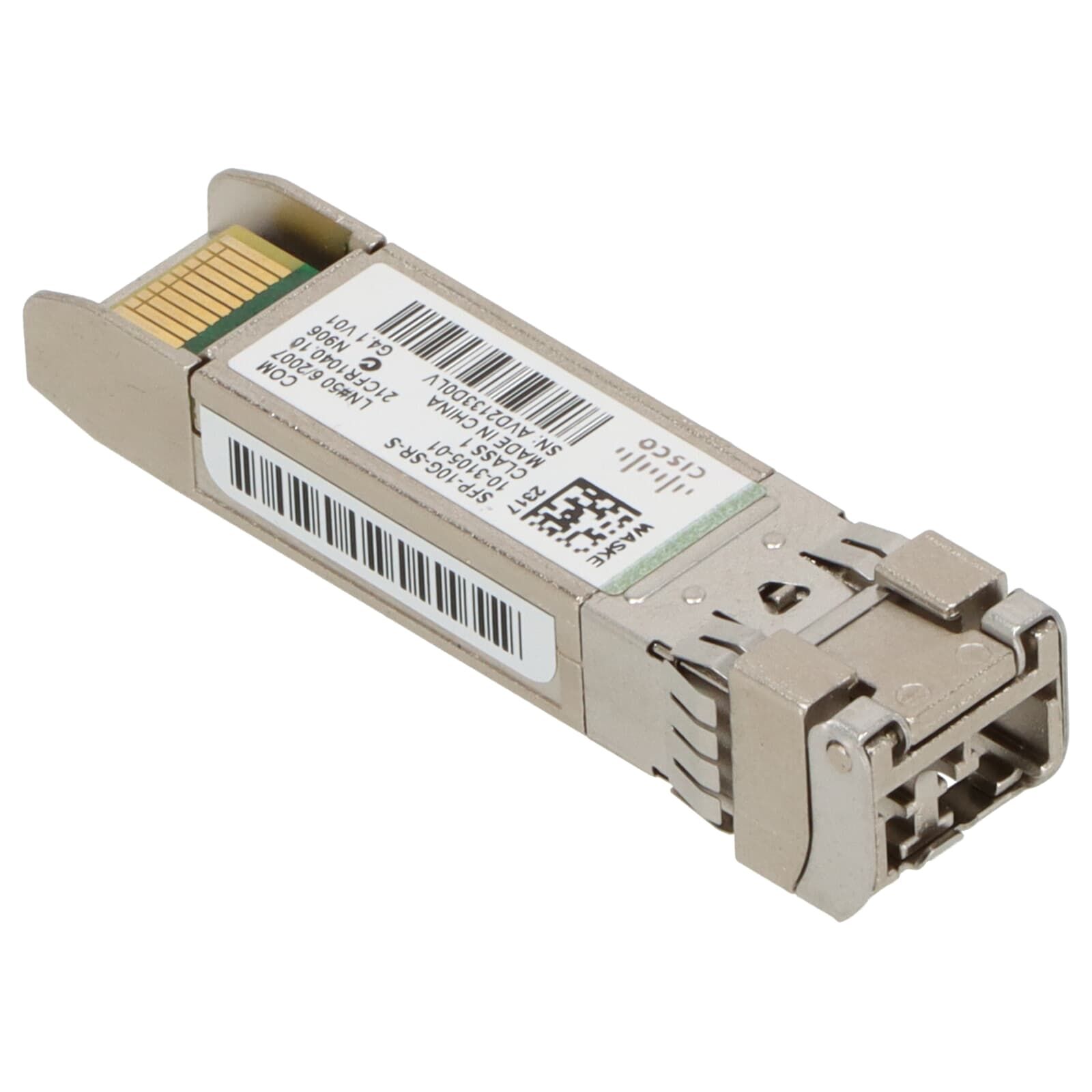 Cisco SFP-10G-SR 10GBASE-SR 850nm Çoklu Mod MMF SFP+ Optik Transceiver Modül