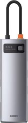 BASEUS Metal Gleam Series USB-C to 8 in 1 Çok Fonksiyonlu Bağlantı İstasyonu WKWG080113 - 2
