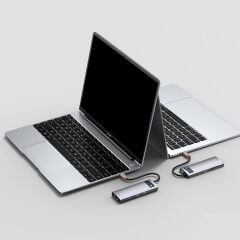 BASEUS Metal Gleam Series USB-C to 8 in 1 Çok Fonksiyonlu Bağlantı İstasyonu WKWG080113
