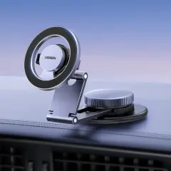 UGREEN 45577 LP865 MagSafe Manyetik 360 Derece Döndürülebilir Geri Çekilebilir Araç Telefon Tutucu Metal