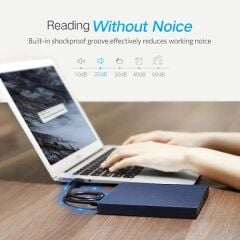 UGREEN 40576 CM138 USB-A 2.0 İnce Taşınabilir DVD Yazıcı Okuyucu