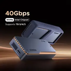UGREEN 65727 D703 USB-C M.2 NVMe SSD 40Gbps Alüminyum Alaşımlı Kasa Muhafazası