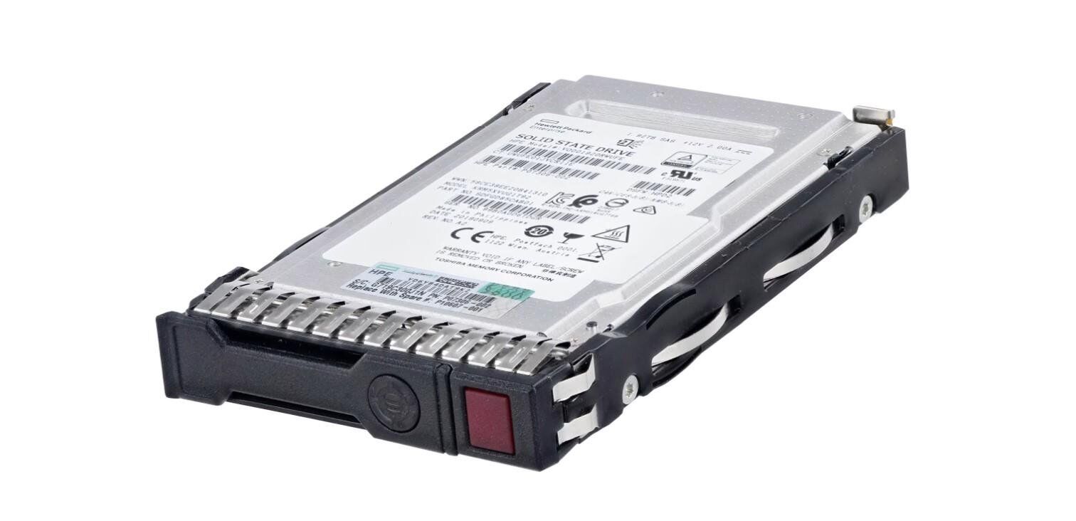 HPE 1.92TB 6G Sata RI SFF SC MV 2.5'' Server Sunucu Harddisk P18426-B21 G10