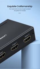 UGREEN 40201 2 Port 1 Giriş 2 Çıkış Bağlantı Noktalı HDMI Yönlendirici Switch