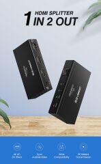 UGREEN 40201 2 Port 1 Giriş 2 Çıkış Bağlantı Noktalı HDMI Yönlendirici Switch