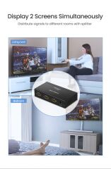 UGREEN 40201 2 Port 1 Giriş 2 Çıkış Bağlantı Noktalı HDMI Yönlendirici Switch