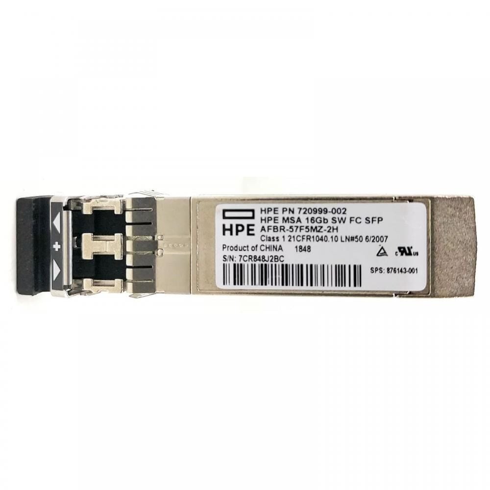 HPE C8R24B 720999-002 MSA 16GB Short Wave Fibre Channel SW FC SFP MSA2050 876143-001 SFP