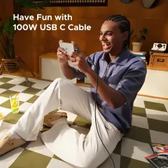UGREEN 35501 L509 100W 5A Uno USB-C to USB-C PD Hızlı Şarj Kablosu 1metre