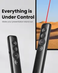 UGREEN 50654 LP479 Kablosuz Lazer İşaretleyici Sayfa Çevirici Sunum Cihazı