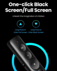 UGREEN 50654 LP479 Kablosuz Lazer İşaretleyici Sayfa Çevirici Sunum Cihazı