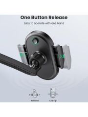 UGREEN 20559 LP405 Vantuzlu Araç Telefon Tutucu Siyah