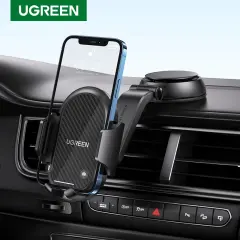 UGREEN 15061 LP405 Şelale Şeklinde Vantuzlu Araç Telefon Tutucu Siyah