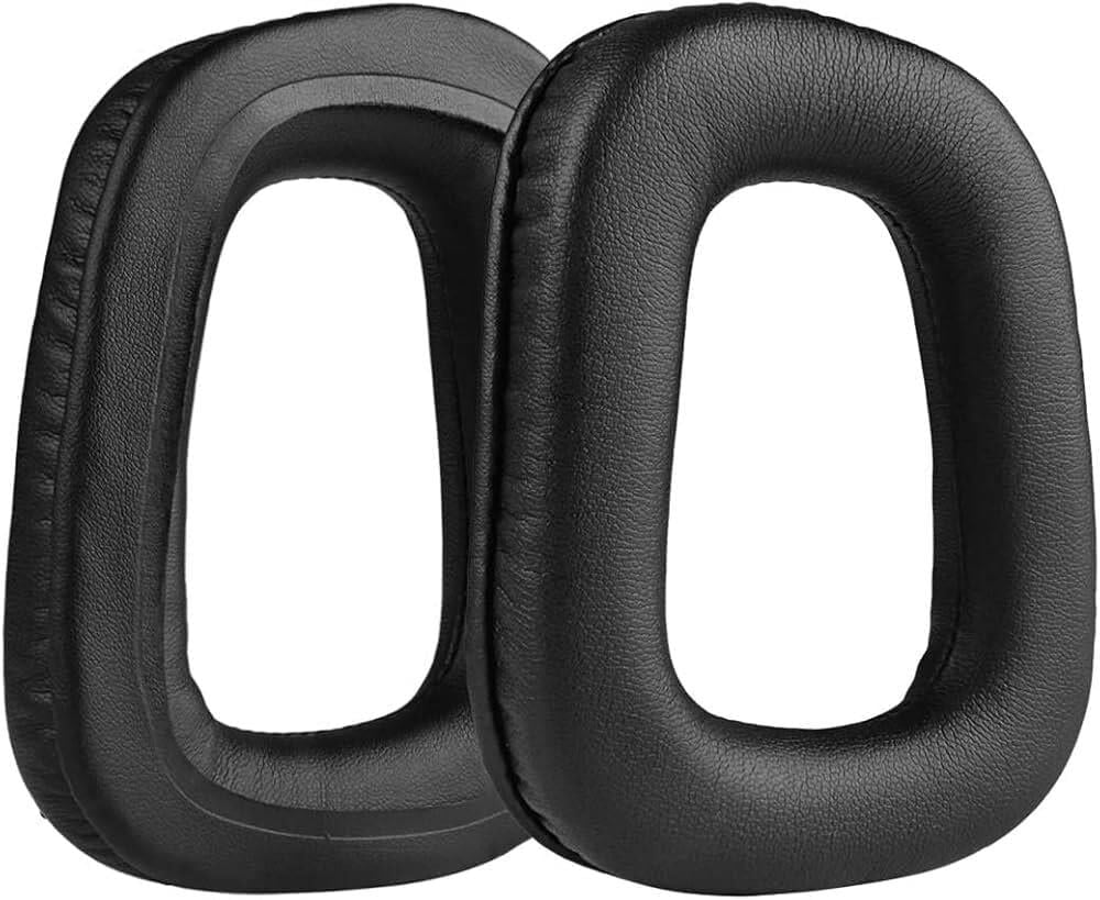 LOGİTECH G35 G930 G430 F450 Kulaklık Süngeri Kulaklık Yastığı Kulaklık Pedi Siyah