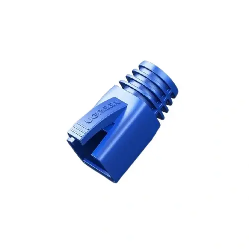 UGREEN 50637 NW197 RJ45 Gerilim Giderici Koruyucu Kılıflar Dış Çap Mavi 6.5mm 50 Adet