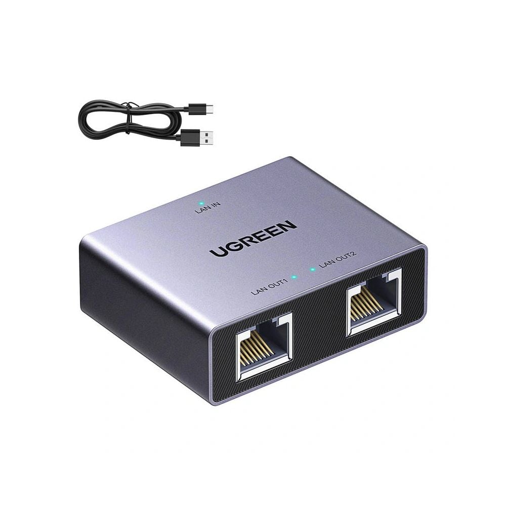 UGREEN 35598 NW301 3 Port Harici Beslemeli 10/100/1000Mbps Gigabit Ethernet Switch Ağ Dağıtıcı