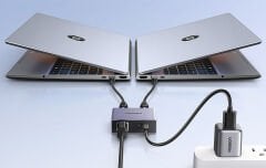 UGREEN 35598 NW301 3 Port Harici Beslemeli 10/100/1000Mbps Gigabit Ethernet Switch Ağ Dağıtıcı