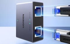 UGREEN 35598 NW301 3 Port Harici Beslemeli 10/100/1000Mbps Gigabit Ethernet Switch Ağ Dağıtıcı