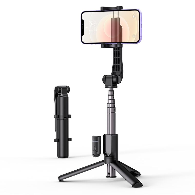 UGREEN 50758 LP508 4.6 - 7 inc Tripodlu 75cm Bluetooth Selfie Çubuğu