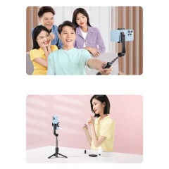 UGREEN 50758 LP508 4.6 - 7 inc Tripodlu 75cm Bluetooth Selfie Çubuğu