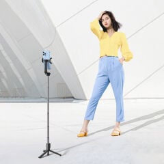 UGREEN 50758 LP508 4.6 - 7 inc Tripodlu 75cm Bluetooth Selfie Çubuğu