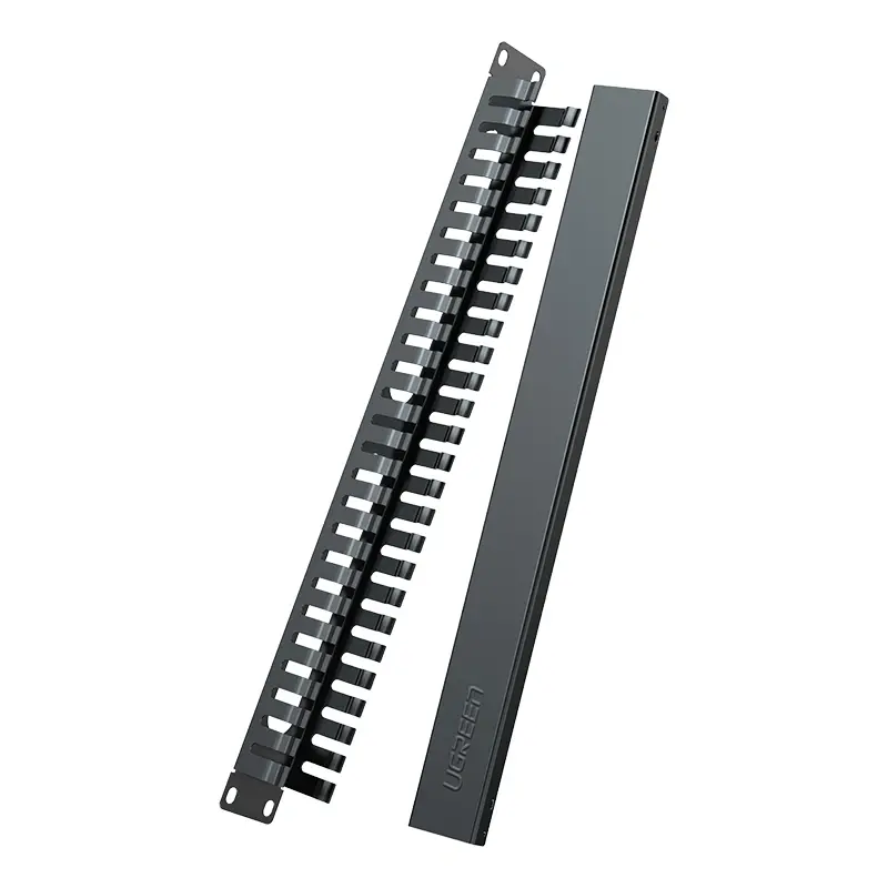 UGREEN 70424 NW128 24 Port Kablo Ethernet Kablosu Patch Panel Entegre Kablolama Ürün Seri Yönetim Rafı