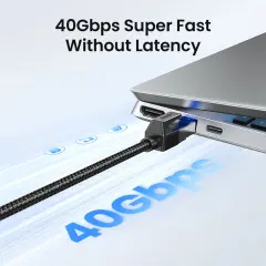 UGREEN 30795 NW153 CAT8 2000MHz Stabil Bant 40Gbps Yüksek Ağ Hızı Ethernet Kablosu Örgülü 10metre