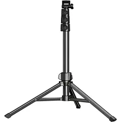 UGREEN 90235 LP377 4.7''-7.2'' Ayakta Durabilen Canlı Yayın Tripodu Siyah 1.7metre