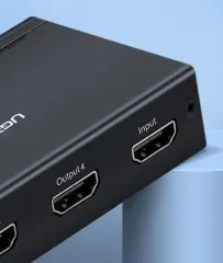 UGREEN 40202 4 Port 1 Giriş 4 Çıkış Bağlantı Noktalı HDMI Yönlendirici Switch