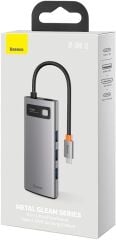 BASEUS StarJoy 5 in 1 4K HDMI 3xUSB 3.0 100W PD Çok Fonksiyonlu Hub Bağlantı İstasyonu CAHUB-CX0G