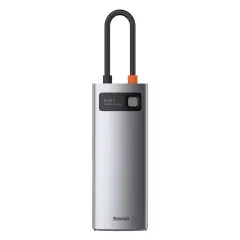 BASEUS StarJoy USB-C to 6 in 1 Çok Fonksiyonlu Bağlantı İstasyonu WKWG030013