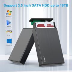 GODO GDPD03-SAS USB 3.0 2.5''-3.5'' SAS/SATA HDD SSD Sabit Disk Bağlantı İstasyonu
