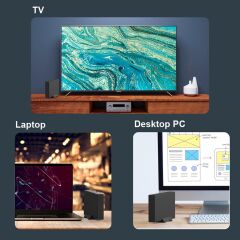 GODO GDPD03-SAS USB 3.0 2.5 - 3.5 inc SAS SATA HDD SSD Sabit Disk Bağlantı İstasyonu Docking Station