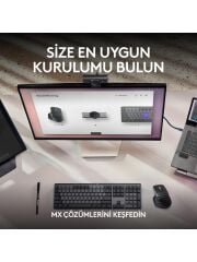LOGİTECH MX Brio Ultra HD 4K 1080p Mikrofonlu Webcam Siyah (960-001549)
