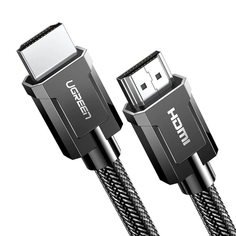 UGREEN 50562 HD135 8K 60Hz Full HD 48GB/s Yüksek Hızlı Aktarım 2.1 HDMI Kablosu Örgülü 5metre