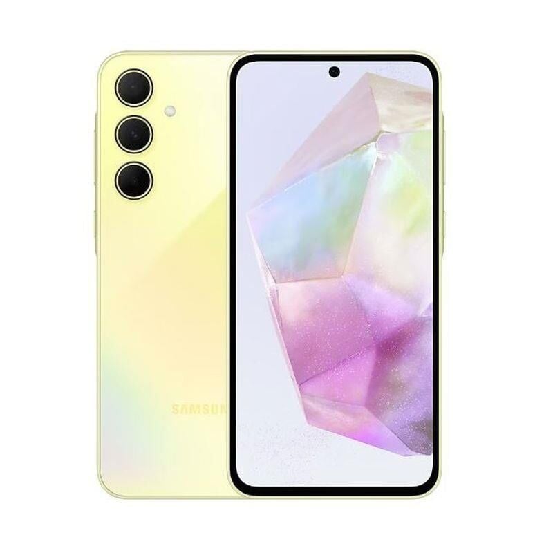 SAMSUNG Galaxy A35 5G 128GB + 8GB Ram Limon Sarısı Cep Telefonu SM-A356E/DS (Samsung TÜRKİYE Garantili)