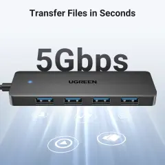 UGREEN 25851 USB-A to 4 Port USB 3.0 5Gbps Hub Çoklayıcı Dönüştürücü