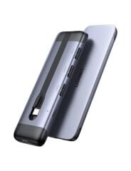UGREEN 70408 CM285 5 in 1 Katlanır Kablolu USB-C Hub Çoklayıcı 4K HDMI Video Çıkışı 100W PD Şarj Des