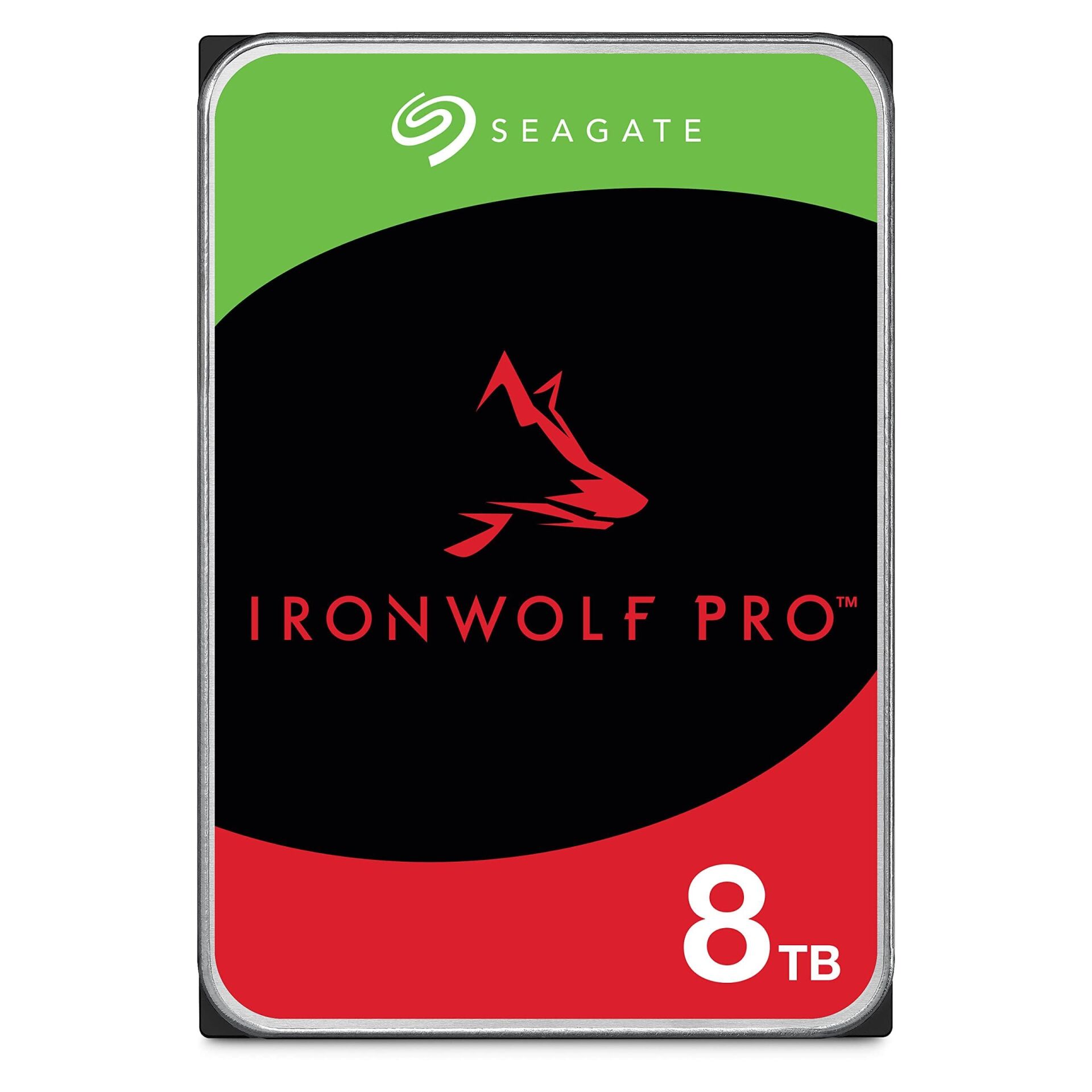 SEAGATE IronWolf Pro NAS 8TB 7200rpm 256MB 550TB/Y RV Sata3 NAS 3.5'' Harddisk (ST8000NT001)