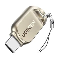 UGREEN 80124 CM331 Premium Çinko Alaşım Gövde Type-C to TF Micro SD Kart Okuyucu 5GB/s Veri Aktarımı