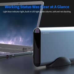 GODO GD35613-SAS USB 3.0 3.5'' HDD SSD SAS/SATA Harici Adaptör İstasyon 12V 3A