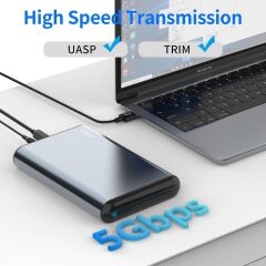 GODO GD35613-SAS USB 3.0 3.5'' HDD SSD SAS/SATA Harici Adaptör İstasyon 12V 3A