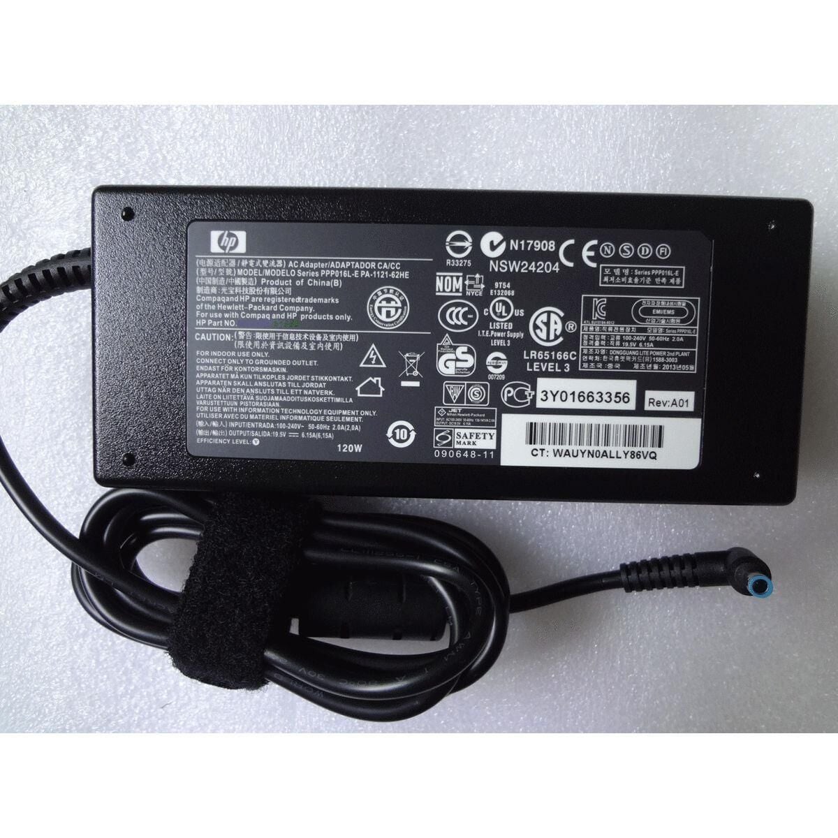 HP 19.5V 6.15A 120W 4.5x3.0mm Uçlu Orijinal Notebook Adaptör 710415-001 M95377-001 L56786-013