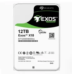 SEAGATE Exos EnterPrise X18 12TB 7.2K 12G SAS 3.5'' Sunucu Harddisk (ST12000NM004J) 2MT203-003 - 2